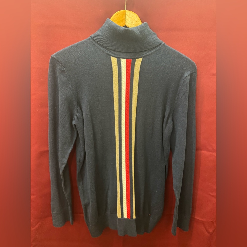 Tommy Hilfiger Navy Turtle Neck - size L